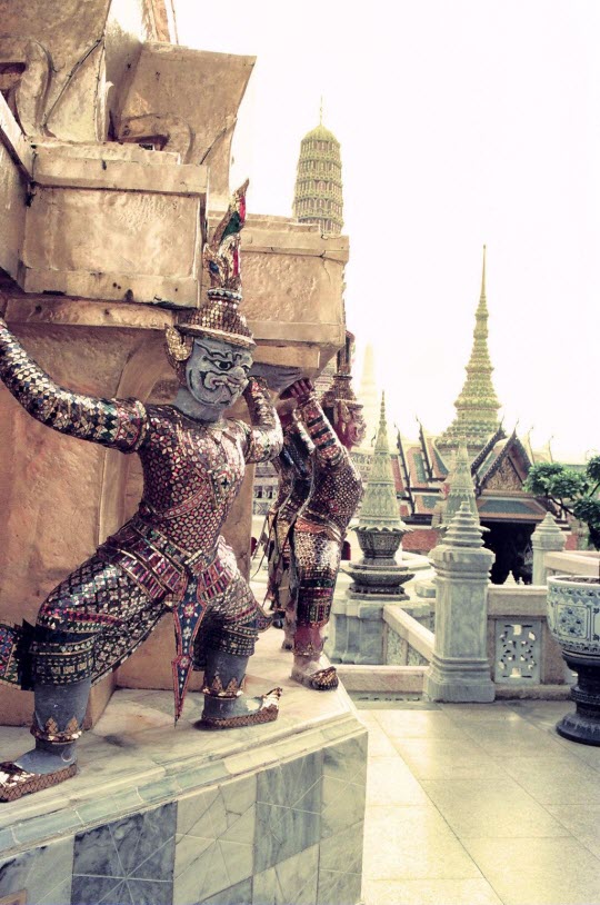 泰國曼谷市中心的玉佛寺