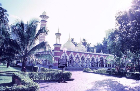 馬來西亞吉隆坡 Masjid Jamek (占米清真寺)