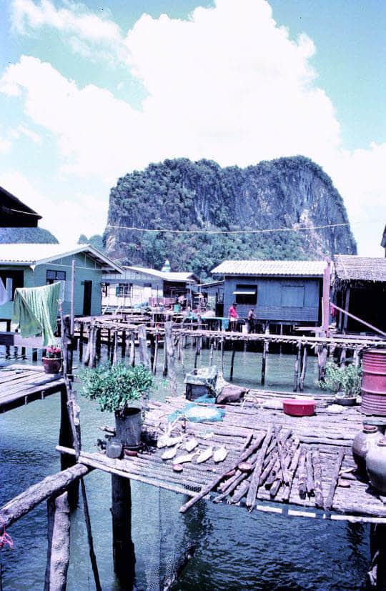 泰國布吉島攀牙灣海中棚屋餐廳
